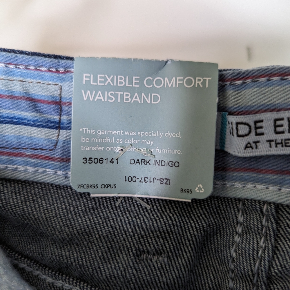Blue Jeans Relaxed Fit Tapered leg High Waist 10 Lee Smooth Backside - Picture 11 of 13
